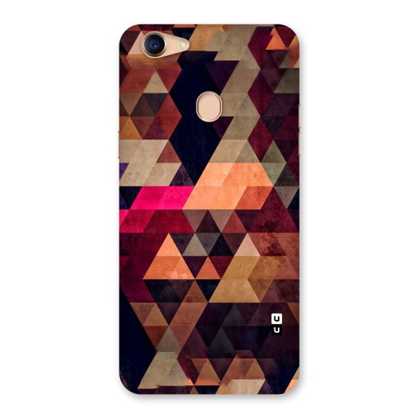 Abstract Beauty Triangles Back Case for Oppo F5 Youth